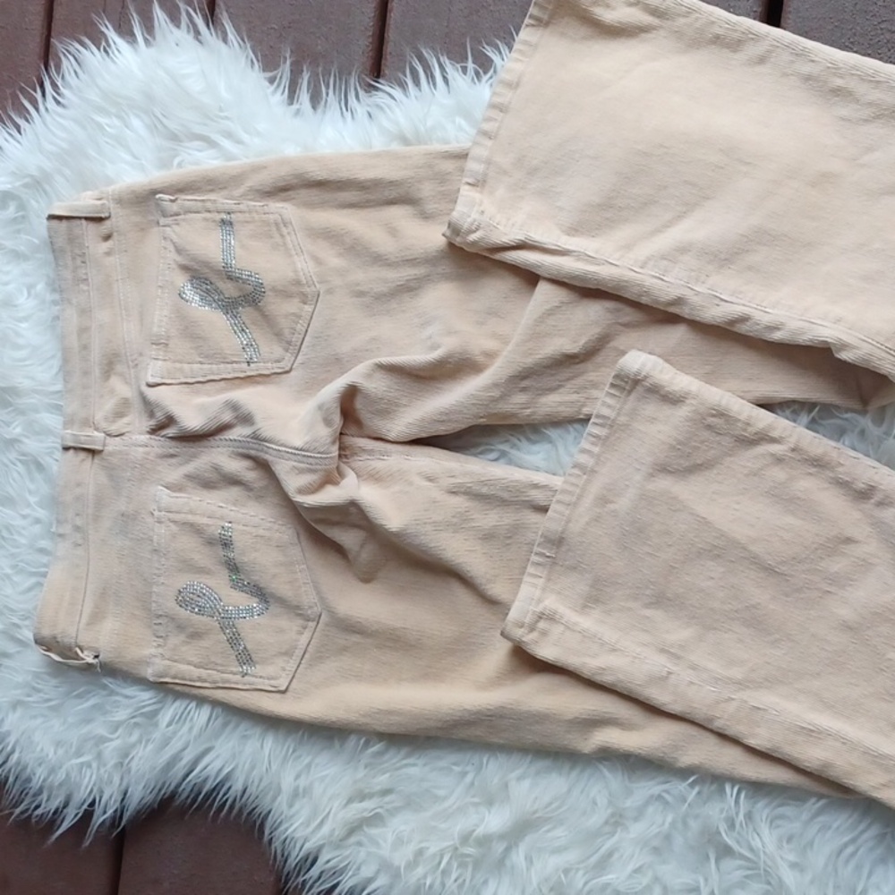 Vintage Bebe corduroy  wide leg pants